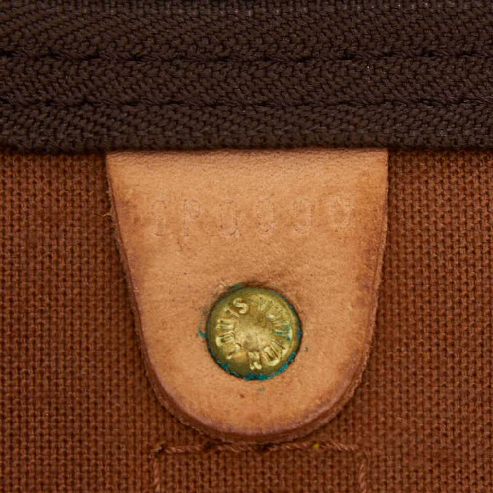 LOUIS VUITTON Brown Monogram Leather Shoulder Bag - Picture 13 of 14